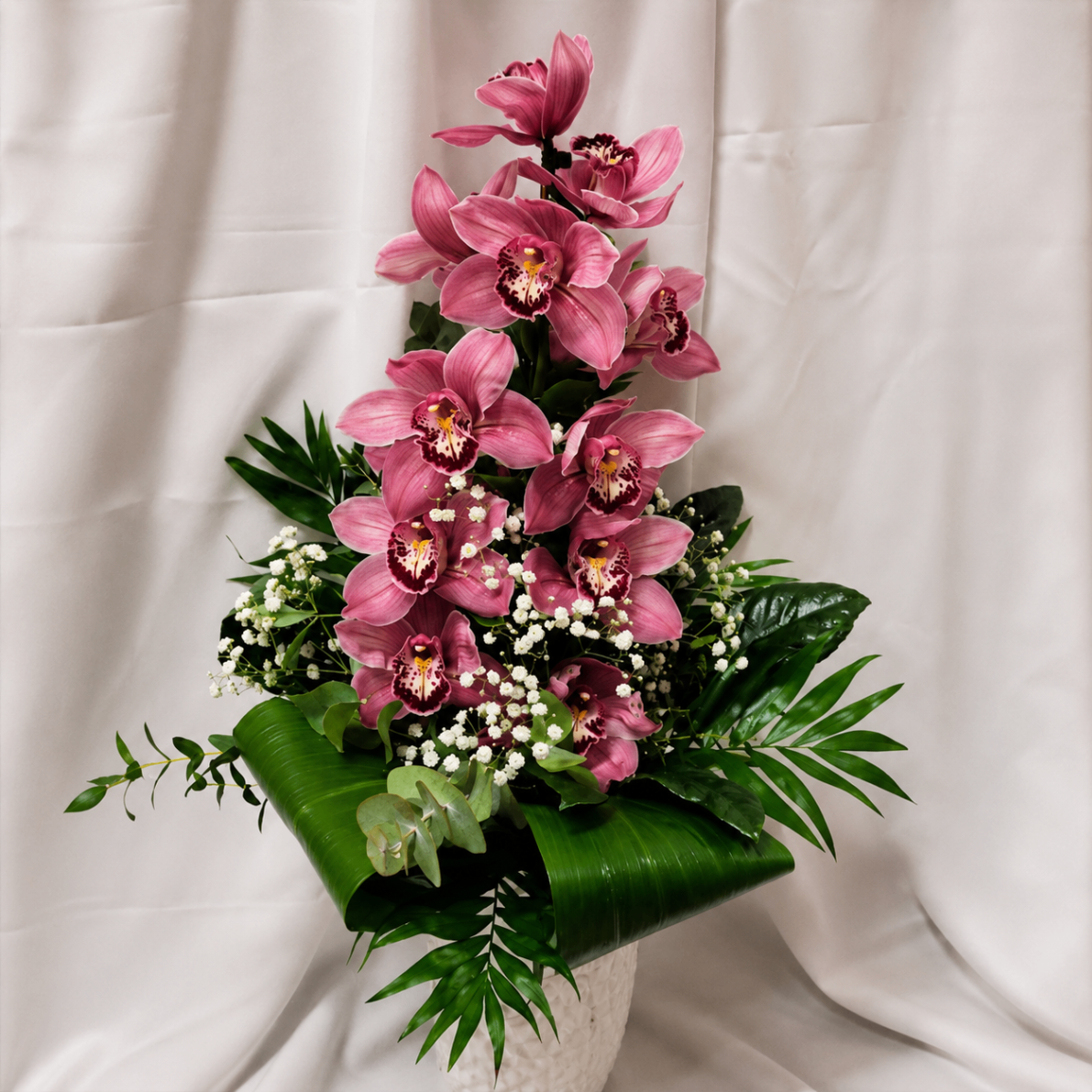 Aranžmán s orchideami
