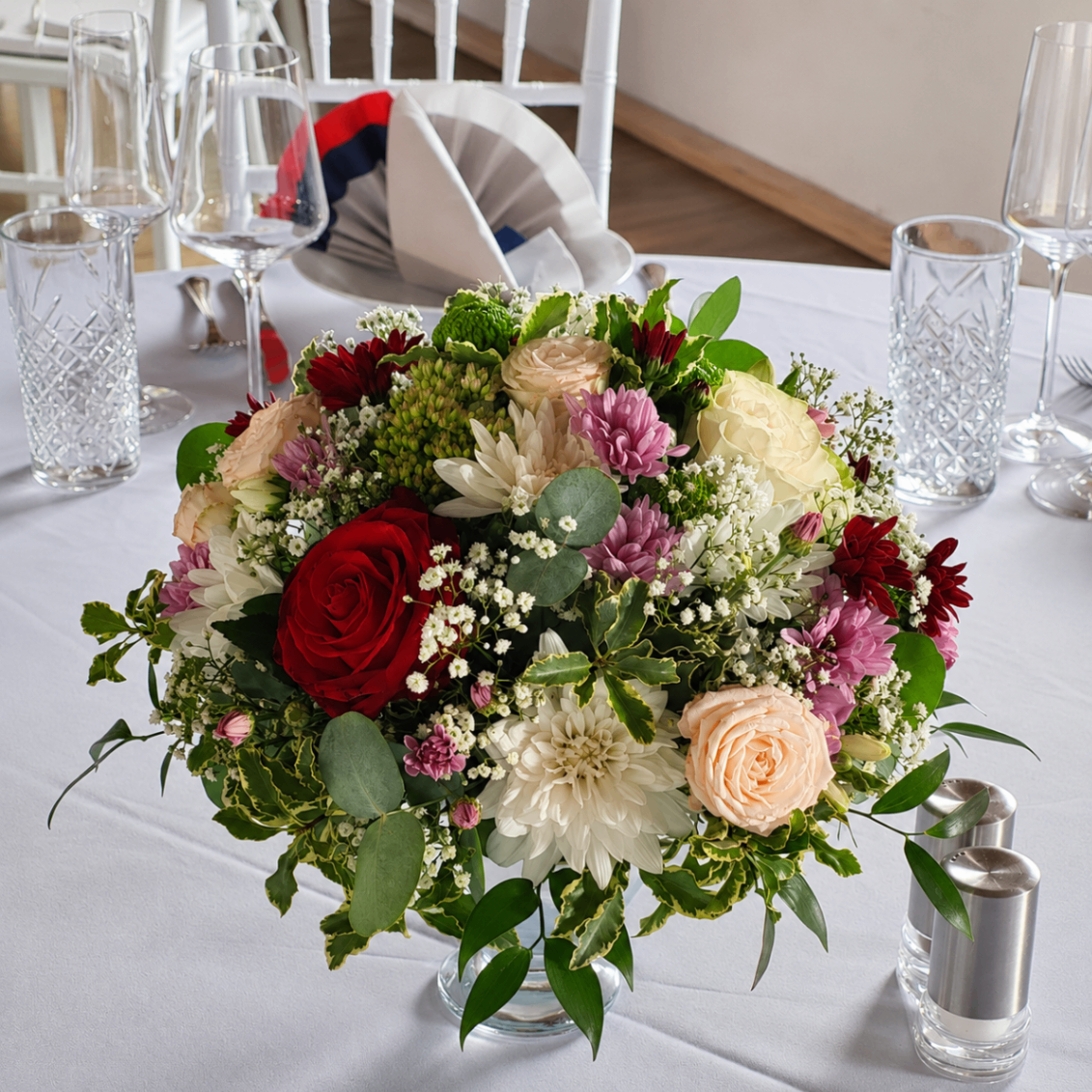 Svadobný centerpiece